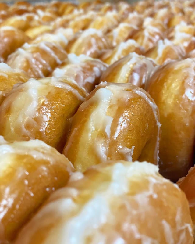 1/2 Dozen Glazed Donuts.